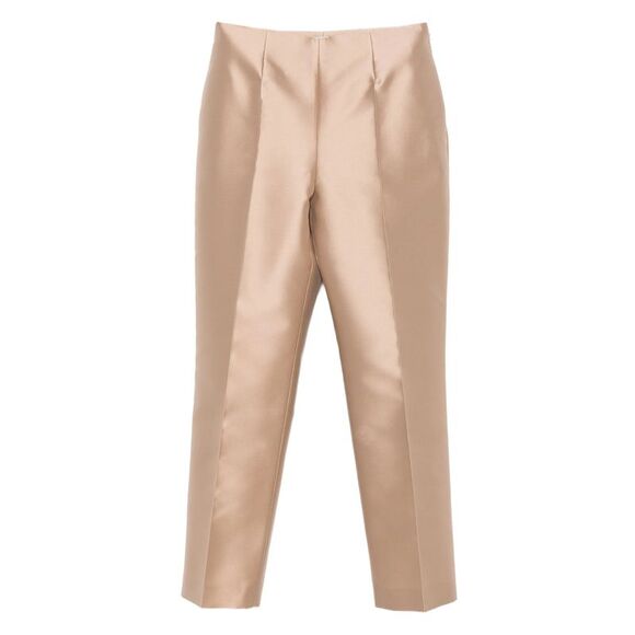 Alberta Ferretti Neutrals Trousers - High-Waisted Trousers Women